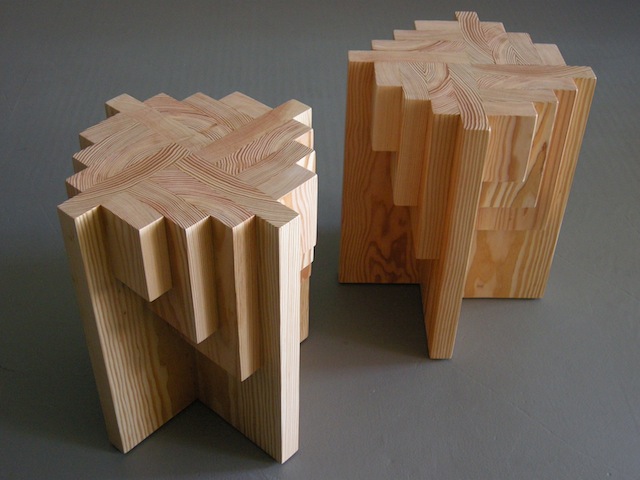 Parquet Table Stools Parquet Table Stools
